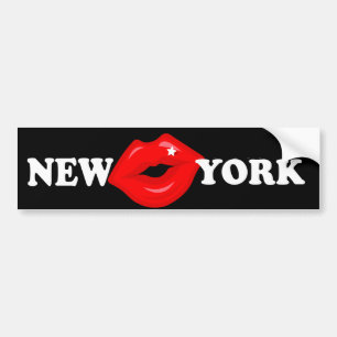 Autocollant De Voiture Kiss New York