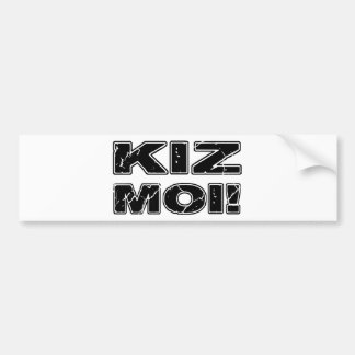 Autocollant De Voiture Kiz Moi ! Kizomba Français