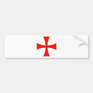 Autocollant De Voiture Knights_Templar_Cross
