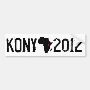 Autocollant De Voiture Kony 2012