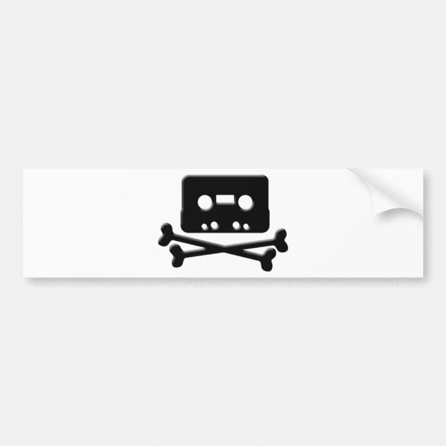 Autocollant De Voiture La bande de baie de pirate (Devant)