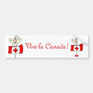 Autocollant De Voiture La Canada de Vive !