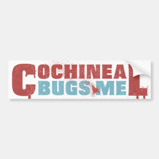 Autocollant De Voiture La cochenille me branche sur table d'écoute