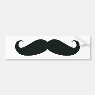 Autocollant De Voiture La conception de moustache