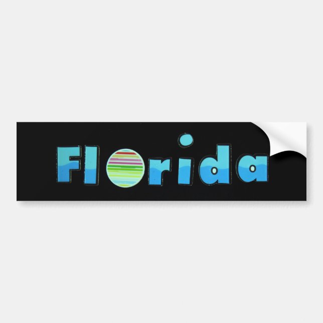 Autocollant De Voiture La Floride (Devant)