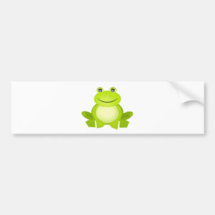 Autocollant De Voiture La grenouille paisible