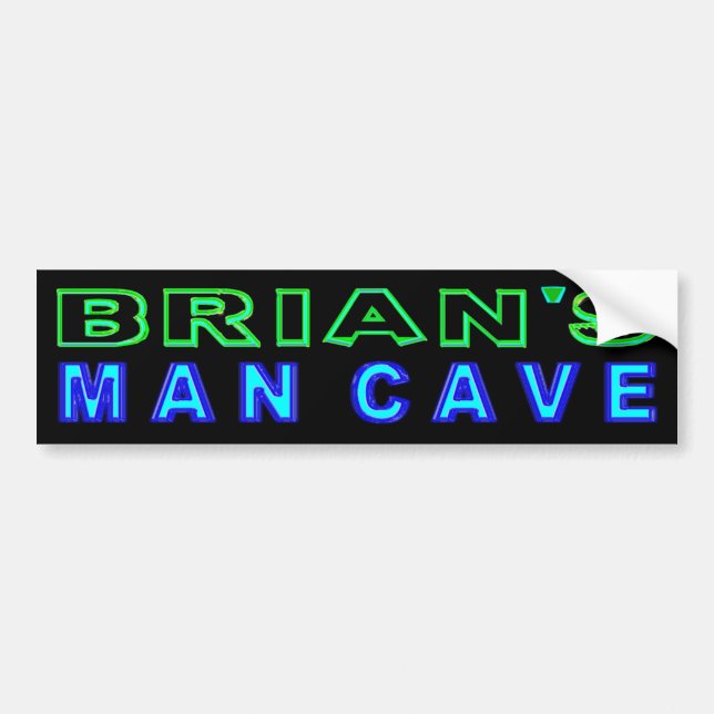 Autocollant De Voiture La grotte de Brian (Devant)