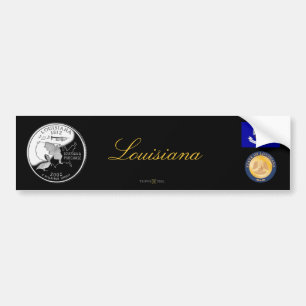 AUTOCOLLANT DE VOITURE LA LOUISIANE