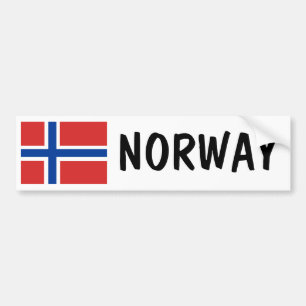 Autocollant De Voiture La Norvège