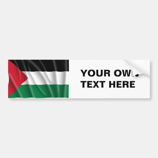 AUTOCOLLANT DE VOITURE LA PALESTINE (Devant)