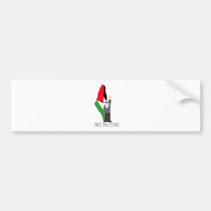 Autocollant De Voiture La Palestine libre avec la droite du retour