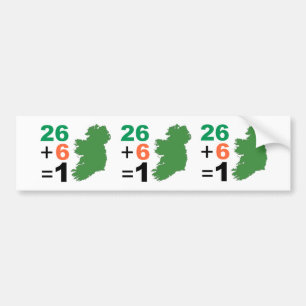 Autocollant De Voiture La République d'Irlande 26+Adhésif pour pare-cho