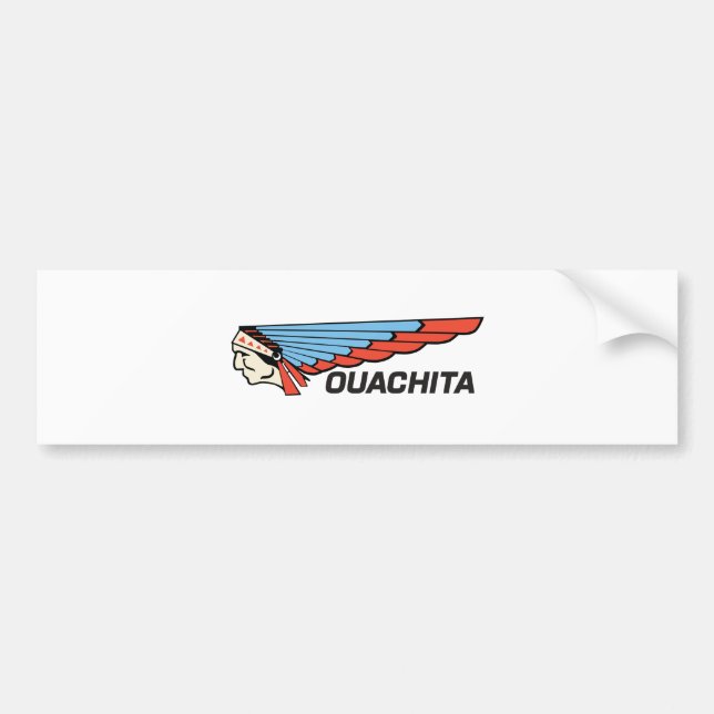 Autocollant De Voiture La rivière Ouachita (Devant)