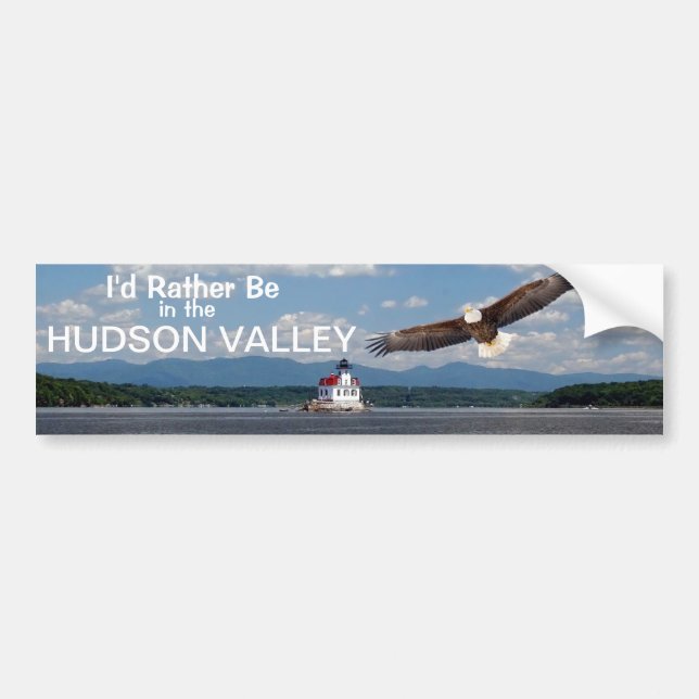 Autocollant De Voiture La vallée de Hudson (Devant)