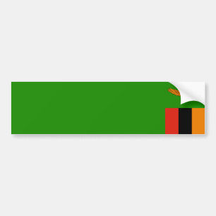 Autocollant De Voiture La Zambie/drapeau zambien