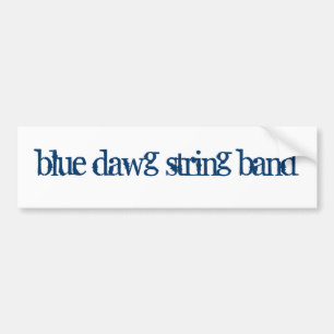 Autocollant De Voiture L'adhésif pour pare-chocs BLEU d'ORCHESTRE À