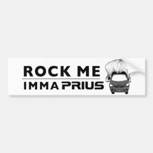 Autocollant De Voiture L'adhésif pour pare-chocs de Prius "me basculent
