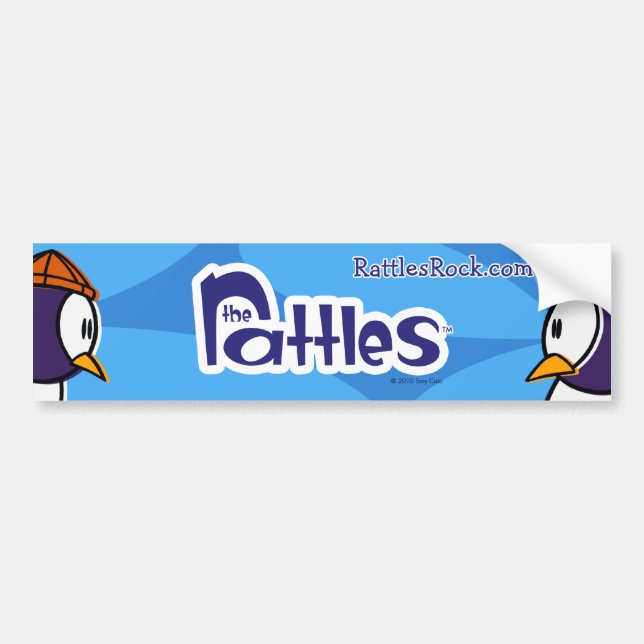 Autocollant De Voiture L'adhésif pour pare-chocs "d'Elvis bleu" de (Devant)