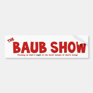 Autocollant De Voiture L'adhésif pour pare-chocs d'exposition de Baub