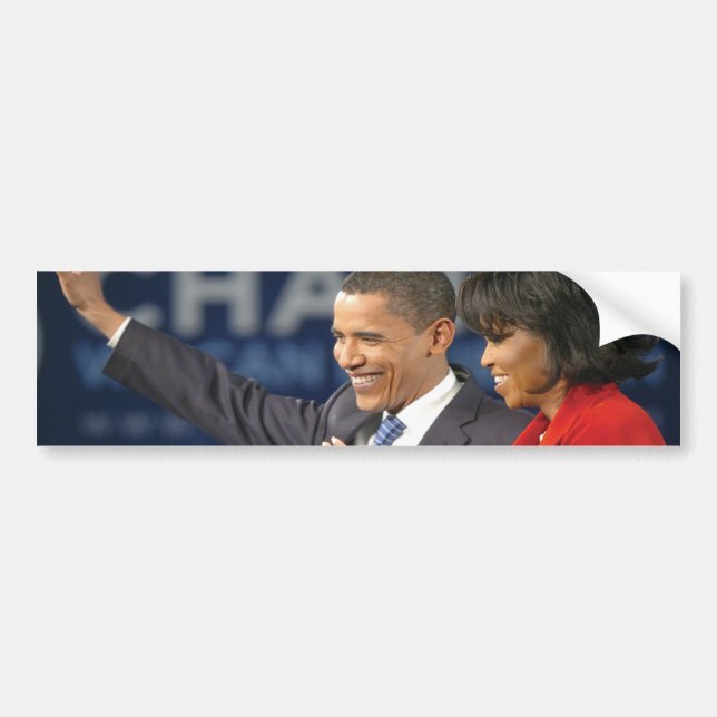 Autocollant De Voiture L'adhésif pour pare-chocs d'Obamas (Devant)