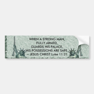 AUTOCOLLANT DE VOITURE LADY LIBERTY - CITE JÉSUS - ARMES