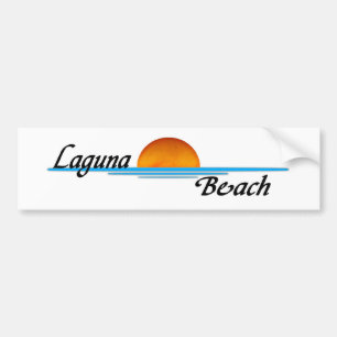 Autocollant De Voiture Laguna Beach