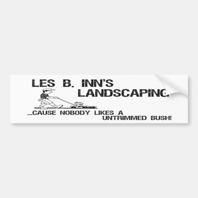 Autocollant De Voiture L'aménagement de l'auberge de Les B (Devant)