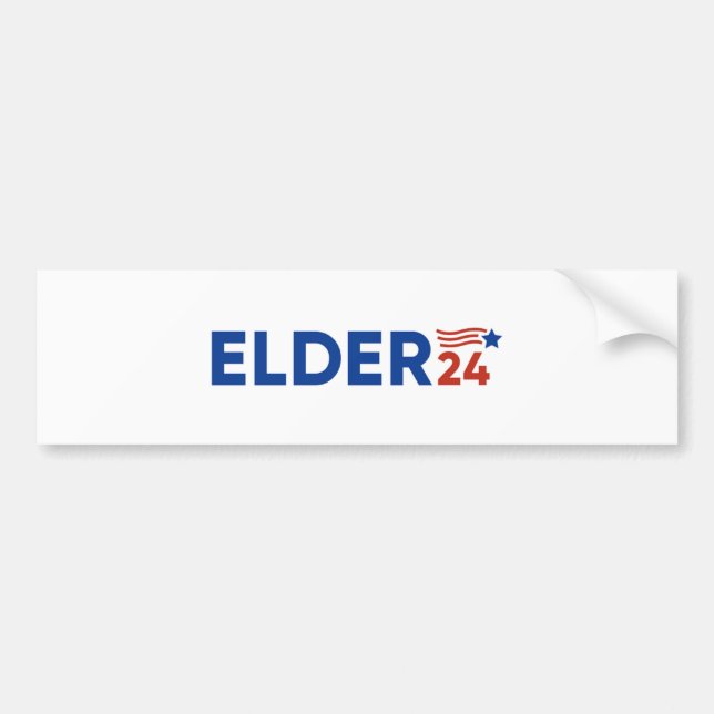 Autocollant De Voiture Larry Elder Président 2024 (Devant)