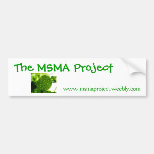 Autocollant De Voiture l'autocollant de bumber de projet de msma