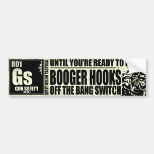 Autocollant De Voiture Le Booger s'accroche outre du commutateur de coup