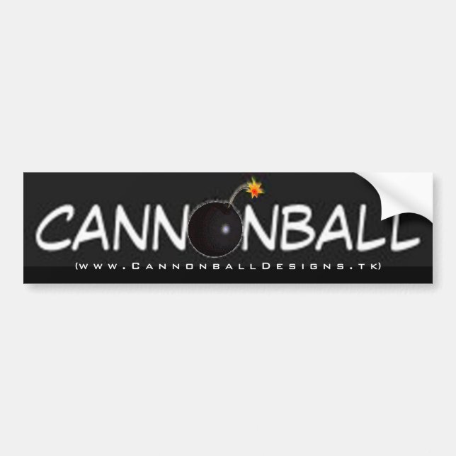 Autocollant De Voiture Le boulet de canon conçoit l'adhésif pour (Devant)