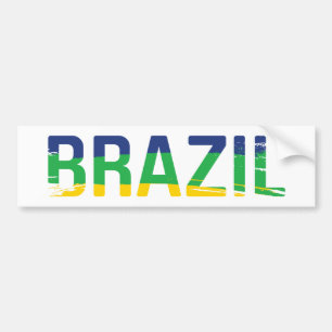 Autocollant De Voiture Le BRÉSIL - le Brésil