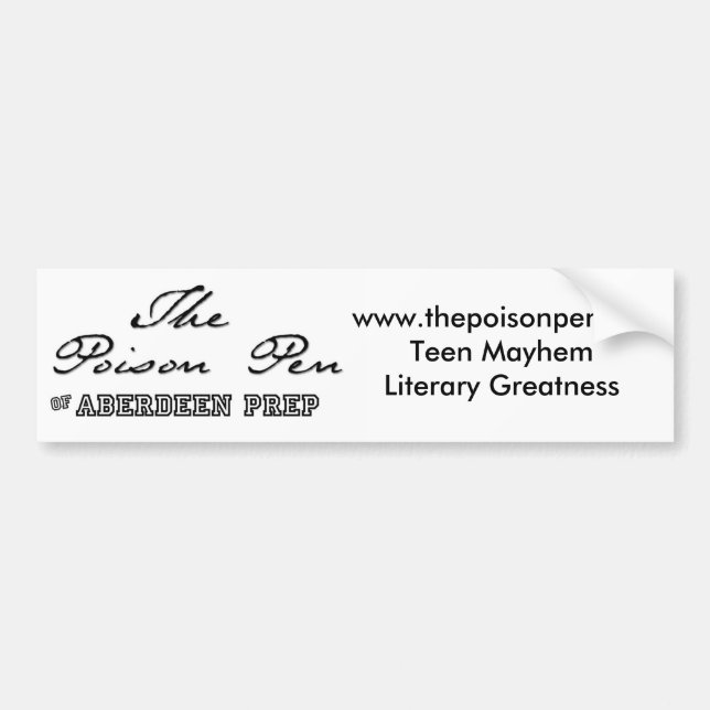 Autocollant De Voiture Le Bumpersticker officiel (Devant)