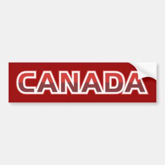 Autocollant De Voiture Le Canada