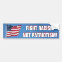 Le drapeau américain combat le racisme et non le p