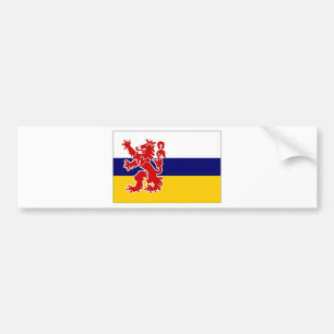 Autocollant De Voiture Le drapeau néerlandais de Limbourg