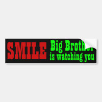 Le frère vous observe bumpersticker