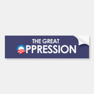 Autocollant De Voiture Le grand blanc d'oppression