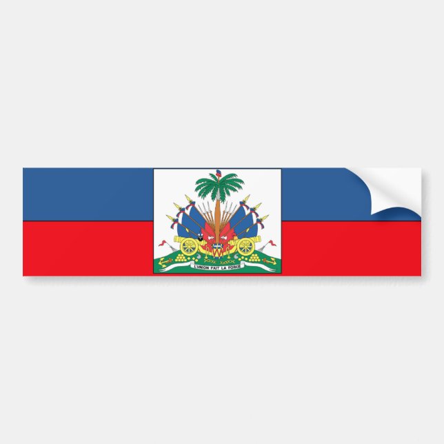 Autocollant De Voiture Le Haïti (Devant)
