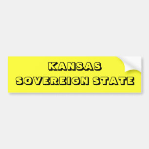 AUTOCOLLANT DE VOITURE LE KANSAS