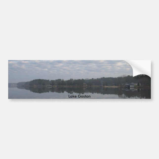 Autocollant De Voiture Le lac (2), lac Gaston (Devant)