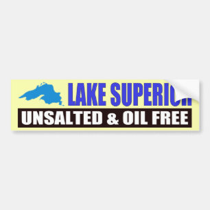 AUTOCOLLANT DE VOITURE LE LAC SUPÉRIEUR