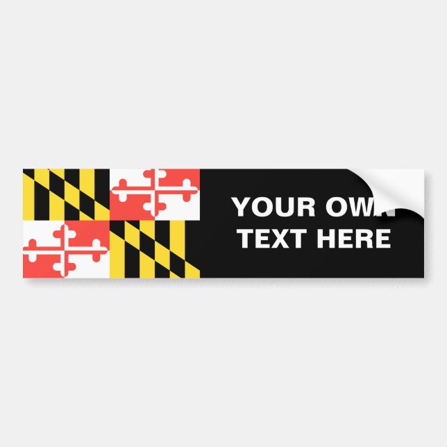 AUTOCOLLANT DE VOITURE LE MARYLAND (Devant)