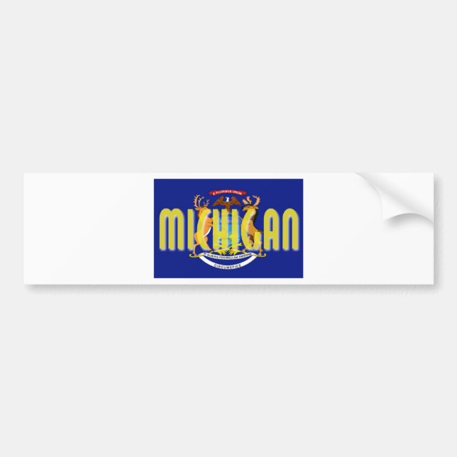 Autocollant De Voiture Le Michigan (Devant)
