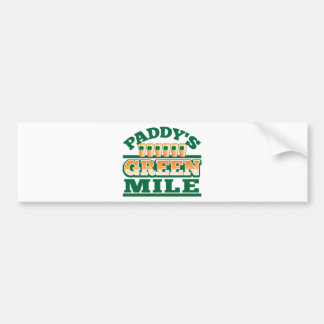 Autocollant De Voiture Le MILLE VERT du paddy du magasin de bière