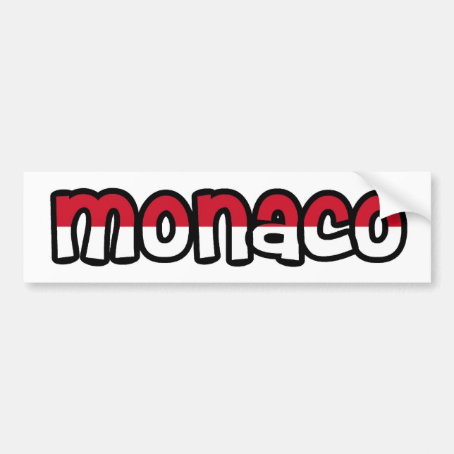 Autocollant De Voiture Le Monaco (Devant)