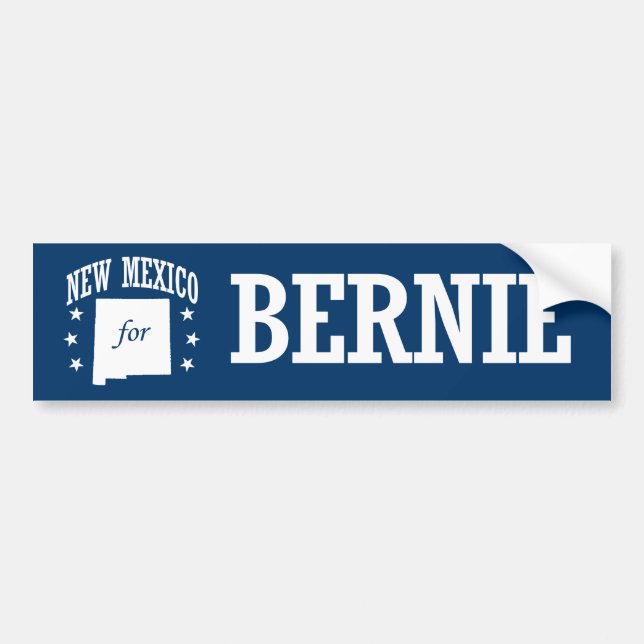 AUTOCOLLANT DE VOITURE LE NOUVEAU MEXIQUE POUR DES PONCEUSES DE BERNIE (Devant)