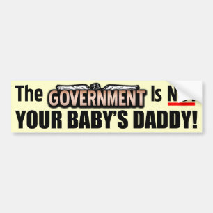 Autocollant De Voiture Le papa de non votre bébé !