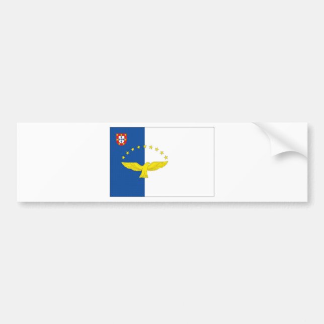 Autocollant De Voiture Le Portugal les Açores (Devant)