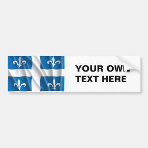 AUTOCOLLANT DE VOITURE LE QUÉBEC